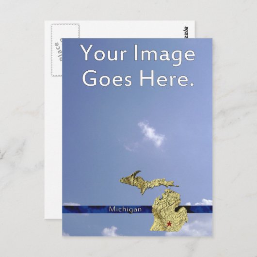 ミシガン ポストカード (正面/裏面)