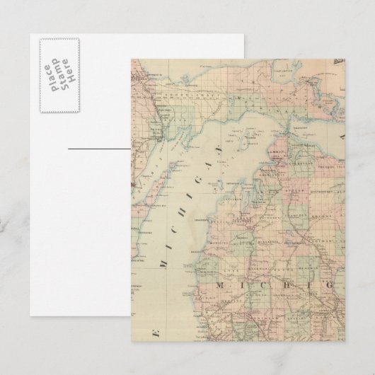 ミシガン ポストカード (正面/裏面)