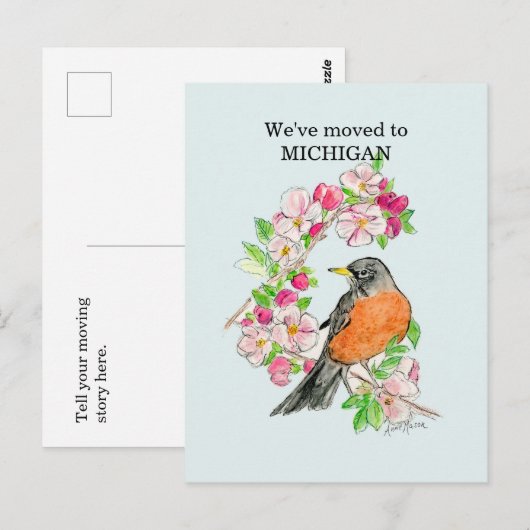 ミシガン ポストカード (正面/裏面)