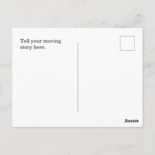 ミシガン ポストカード (裏面)