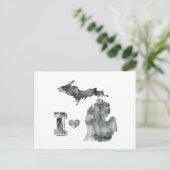 ミシガン❤️ ポストカード (スタンド正面)