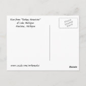 ミシガン ポストカード (裏面)