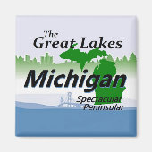 ミシガン マグネット (正面)