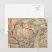 ミシガン、ミネソタ、ウィスコンシン2 ポストカード (正面/裏面)