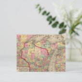 ミシガン、ミネソタ、ウィスコンシン2 ポストカード (スタンド正面)