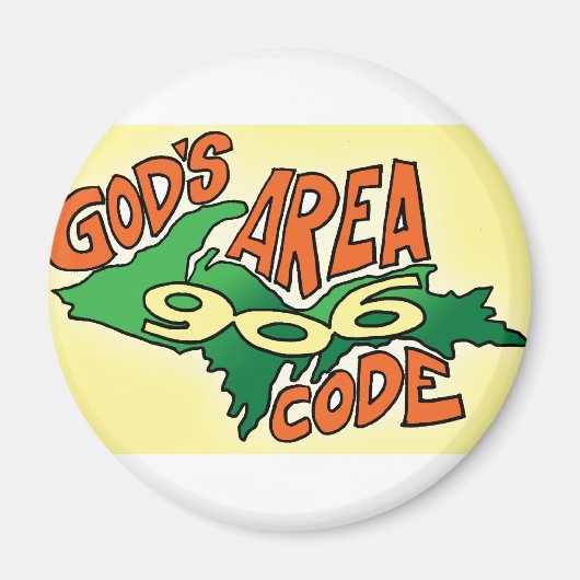 ミシガン/上部半島ギフト マグネット (正面)