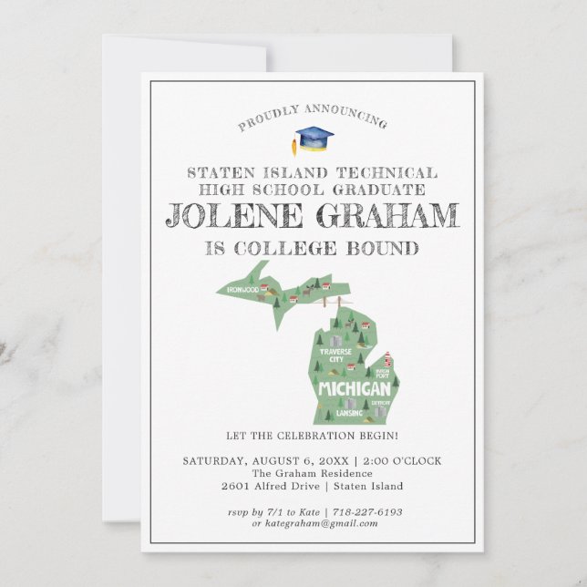 ミシガン |大学進学パーティー (正面)