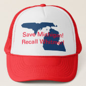 ミシガン!救! キャップ (正面)