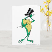 ミシガン·J·カエル·イン·カラー カード (黄色い花)