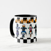 ミシガンmxボイズコーヒーマグ マグカップ (正面左)