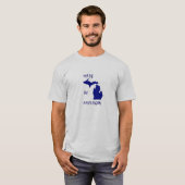 ミシガンTシャツ製 Tシャツ (正面フル)