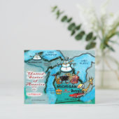 ミシガンUSAカード ポストカード (スタンド正面)