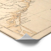 ミシシッピとルイジアナの州 ポスター (角)