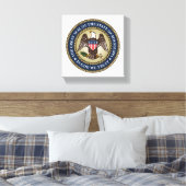 ミシシッピのシール キャンバスプリント (インサイチュ (寝室))