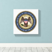 ミシシッピのシール キャンバスプリント (インサイチュ (ウッドフロア))