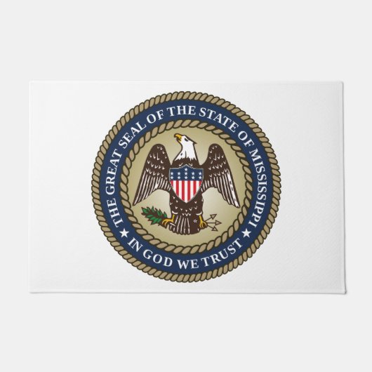 ミシシッピのシール ドアマット (正面)