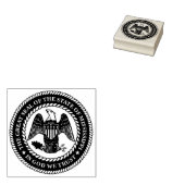 ミシシッピのシール ラバースタンプ (押印)