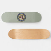 ミシシッピのシール(米国州) スケートボード (横)