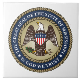 ミシシッピのシール(米国州) タイル
