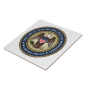 ミシシッピのシール(米国州) タイル (側面)