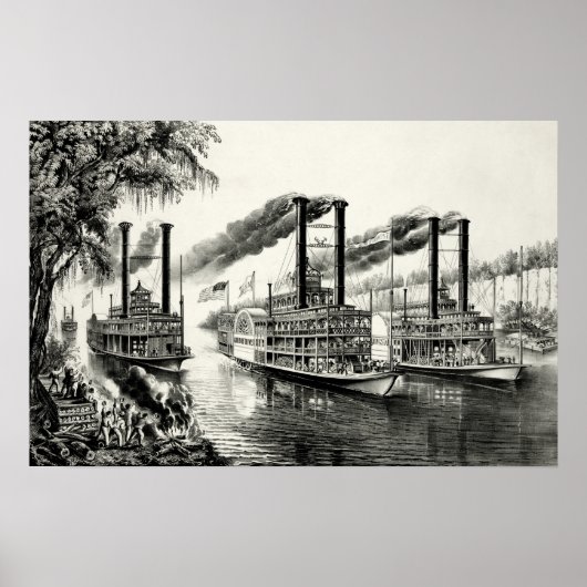 ミシシッピのチャンピオン – レース ポスター (正面)