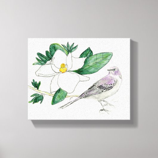 ミシシッピの伸ばしキャンバス印刷 キャンバスプリント (正面)