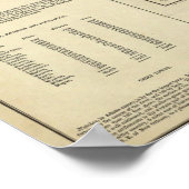 ミシシッピの地図 ポスター (角)