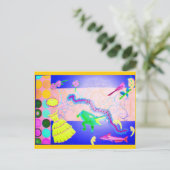 ミシシッピコラージュ ポストカード (スタンド正面)