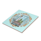 ミシシッピシェルズ灯台タイル タイル (側面)