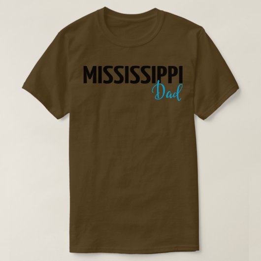 ミシシッピパパ Tシャツ (デザイン正面)