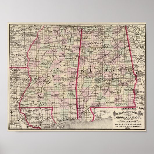 ミシシッピーとアラバマ ポスター (正面)