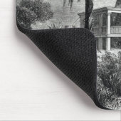 ミシシッピーのプランターの家 マウスパッド (コーナー)