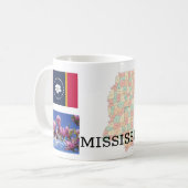 ミシシッピーのマグカップ コーヒーマグカップ (正面左)