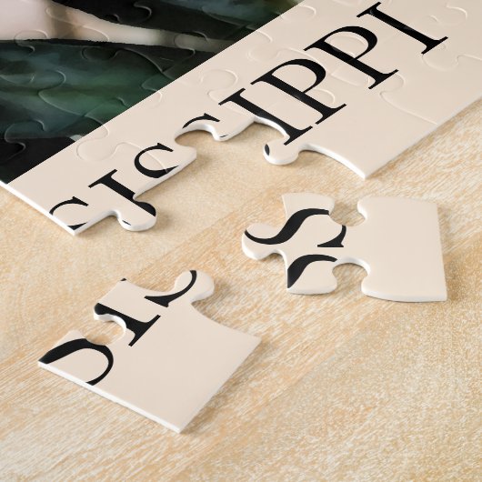 ミシシッピーのマグノリアの花のパズル ジグソーパズル (側面)