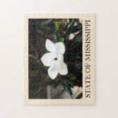 ミシシッピーのマグノリアの花のパズル ジグソーパズル (縦)