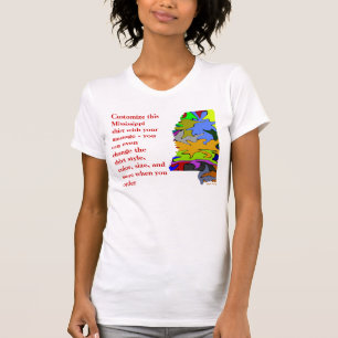 ミシシッピーのワイシャツ-選挙または他のカスタム Tシャツ