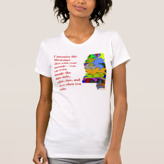 ミシシッピーのワイシャツ-選挙または他のカスタム Tシャツ