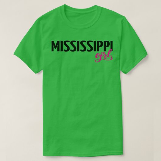 ミシシッピーの少女 Tシャツ (デザイン正面)