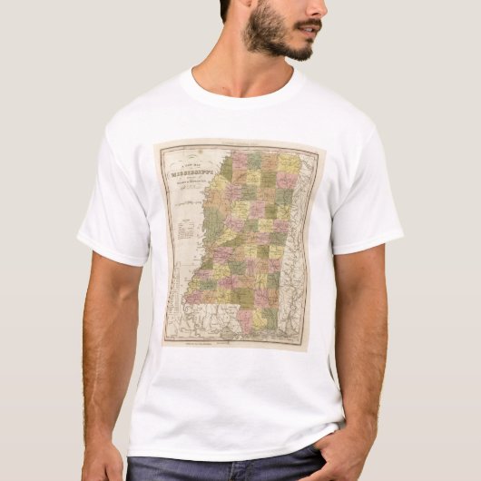 ミシシッピーの新しい地図 Tシャツ (正面)