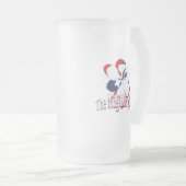 ミシシッピーはビールのジョッキを曇らしました フロストグラスビールジョッキ (正面右)