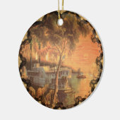 ミシシッピーオーナメント セラミックオーナメント (左)