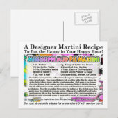 ミシシッピースマッドパイアイスクリームマルチニレシピカード ポストカード (正面/裏面)