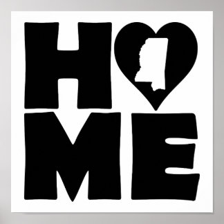 ミシシッピーハート州ポスター看板 ポスター