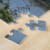 ミシシッピー川からのDubuqueアイオワ ジグソーパズル (側面)