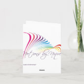 ミシシッピー川の蒸気船 カード (裏面)