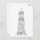 ミシシッピー湾岸ランドマーク葉書 ポストカード (正面/裏面)