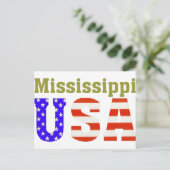 ミシシッピー米国! ポストカード (スタンド正面)