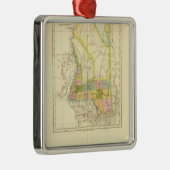 ミシシッピー米国 メタルオーナメント (右)