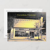 ミシシッピー葉書ハティースバーグ ポストカード