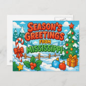 ミシシッピー葉書 ポストカード (正面/裏面)
